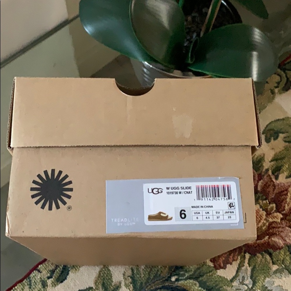 NEW UGG SLIDE CHESTNUT - Picture 8 of 8